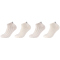4er Pack s.Oliver Cosy Sustainable Rib Sneakersocken 1202 - offwhite melange 35-38