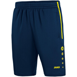 JAKO Active Trainingsshorts marine/neongelb 128