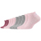 10er Pack s.Oliver Essentials Gekämmte Baumwolle Sneakersocken Kinder 0070 - heather rose 27-30