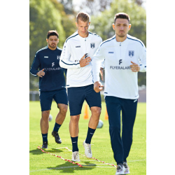 JAKO Striker 2.0 Ziptop chili rot/wei&szlig; S