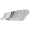 10er Pack s.Oliver Essentials Gekämmte Baumwolle Sneakersocken 1001 - white mouliné mix 35-38