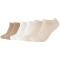 6er Pack s.Oliver Originals Bio-Baumwolle Sneakersocken 8200 - nature melange 39-42