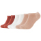6er Pack s.Oliver Originals Bio-Baumwolle Sneakersocken 2061 - terracotta 35-38
