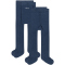 2er Pack s.Oliver Originals Organic Baby-Strumpfhosen 5801 - blue 62/68
