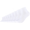 9er Pack s.Oliver Red Classic recycelte Quarter Socken 0001 - white 39-42