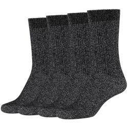 4er Pack s.Oliver Silky Lurex Ankle Socken Damen 9999 -...