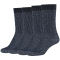 4er Pack s.Oliver Silky Lurex Ankle Socken Damen 5951 - sky captian 35-38