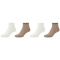4er Pack s.Oliver Originals Organic Mesh Ankle Socken Damen 8301 - sand 35-38