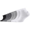 9er Pack s.Oliver Essentials Gekämmte Baumwolle Quarter Socken Kinder 0049 - grey 23-26