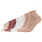 8er Pack s.Oliver Essentials Gekämmte Baumwolle Quarter Socken 2028 - pink sand 35-38