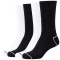 4er Pack s.Oliver Silky Touch Rib Short Crew Socken Damen 9991 - black white 35-38