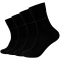 4er Pack s.Oliver Originals Bamboo Short Crew Socken 9990 - black black 35-38