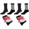 4er Pack s.Oliver Hygge Chenille Lurex Crew Socken Damen 9999 - black 35-38