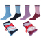 4er Pack s.Oliver Hygge Chenille Lurex Crew Socken Damen 4150 - lavender 35-38