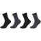 4er Pack s.Oliver Cosy Sustainable Rib Crew Socken 9999 - black 35-38
