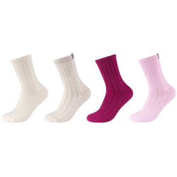 4er Pack s.Oliver Cosy Sustainable Rib Crew Socken 4150 -...
