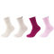 4er Pack s.Oliver Cosy Sustainable Rib Crew Socken 4150 - lavender 35-38