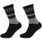 2er Pack s.Oliver Hygge Norwegian Crew Socken 9997 - black mix 39-42
