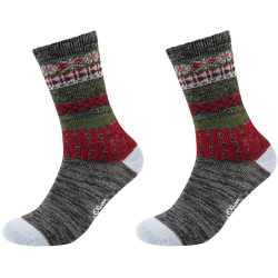 2er Pack s.Oliver Hygge Norwegian Crew Socken 9700 - dark...