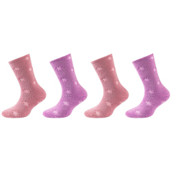 4er Pack s.Oliver Hygge Full Terry Star Crew Socken...