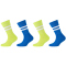 4er Pack s.Oliver Originals Bio-Baumwolle Tennissocken Kinder 5360 - regatta 27-30