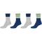 4er Pack s.Oliver Silky Touch Rib Crew Socken Damen 5659 - estate blue 35-38