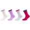 4er Pack s.Oliver Originals Organic Rib Crew Socken Kinder 4569 - red bud 27-30