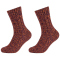 2er Pack s.Oliver Hygge Mouliné Crew Socken 2370 - burnt orange 35-38