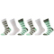 6er Pack s.Oliver Originals Organic Crew Socken Kinder 7814 - sea spray 35-38