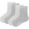 4er Pack s.Oliver Originals Bio-Baumwolle Antirutsch Baby-Socken 9200 - fog melange 19-22