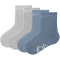 4er Pack s.Oliver Originals Bio-Baumwolle Antirutsch Baby-Socken 5700 - jeans melange 15-18