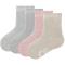 4er Pack s.Oliver Originals Bio-Baumwolle Antirutsch Baby-Socken 4200 - rosé melange 15-18