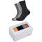 3er Pack s.Oliver Hygge Rib Socken in Geschenkbox 9800 - anthracite melange 35-38