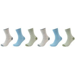 6er Pack s.Oliver Essentials Bio-Baumwolle Patterned Crew...