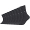 9er Pack s.Oliver Red Classic Crew Socken 0008 - anthracite 35-38