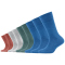 9er Pack s.Oliver Essentials Gekämmte Baumwolle Crew Socken Kinder 5527 - daphne 23-26