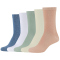 5er Pack s.Oliver Originals Crew Socken Damen 2028 - pink sand 35-38