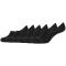 6er Pack Mustang True Denim Originals Bio-Baumwolle Füßlinge Damen 9999 - black 35-38