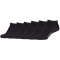 6er Pack Mustang Casual Bio-Baumwolle Sneakersocken Damen 9999 - black 35-38