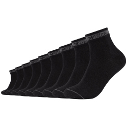 9er Pack Mustang Casual Bio-Baumwolle Quarter Socken...