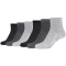 6er Pack Mustang Casual Bio-Baumwolle Quarter Socken Damen 9203 - fog mix 35-38