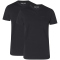 2er Pack Camp David Rundhals T-Shirt Herren 9999 - black M