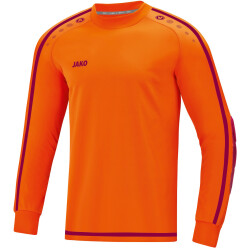 JAKO Striker 2.0 langarm Torwarttrikot neonorange/weinrot...