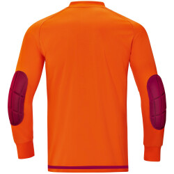 JAKO Striker 2.0 langarm Torwarttrikot neonorange/weinrot...