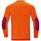 JAKO Striker 2.0 langarm Torwarttrikot neonorange/weinrot XXL