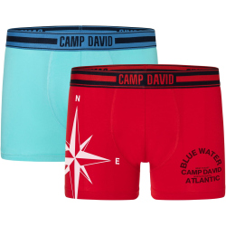 2er Pack Camp David Comfort Baumwolle Boxershorts Herren...