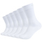6er Pack Camp David Action-Mesh Crew Socken Herren 1000 - white 39-42