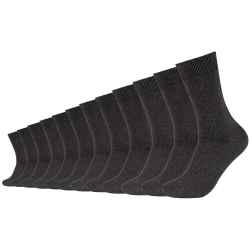 12er Pack camano Comfort Baumwolle Crew Socken 9800 -...