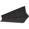 12er Pack camano Comfort Baumwolle Crew Socken 9800 - anthracite melange 39-42