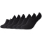 6er Pack camano Red Classic Füßlinge 9999 - black 35-38